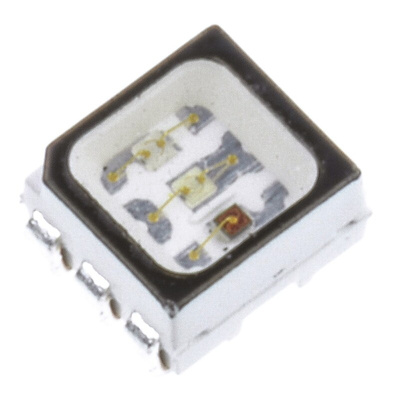 Broadcom2.1 V, 3.2 V Green & Red LED PLCC 6  SMD, ASMT-YTB2-0BB02