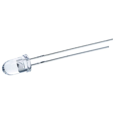 Broadcom3.2 V Blue LED 5mm Through Hole, HLMP-CB3A-UV0DD