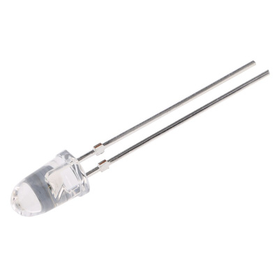 Vishay2.7 V Red LED 5mm Through Hole, TLCR5800
