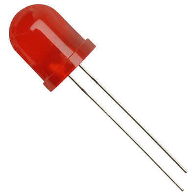 Kingbright2.5 V Red LED 10 mm Through Hole, L-813SRD-C