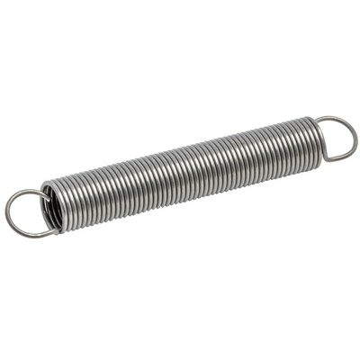 RS PRO Steel Extension Spring, 41.4mm x 6mm