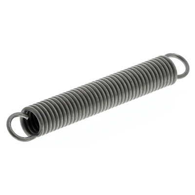 RS PRO Steel Extension Spring, 44.1mm x 6.3mm