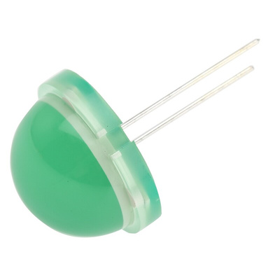 Kingbright6 → 8 V Green LED 20 mm Through Hole, BIG LAMP DLC2/6GD
