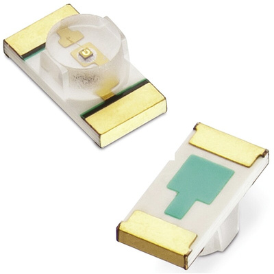 Wurth Elektronik2 V Green LED 3216 (1206)  SMD, WL-SMRW 156120VS75300