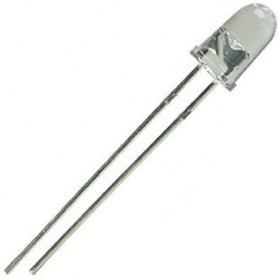 Vishay3 V Red LED 5mm Through Hole, TLHR5200