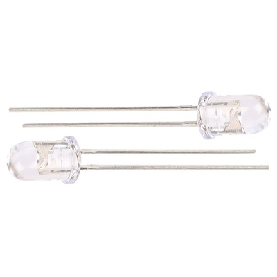Kingbright4 V Blue LED 5mm Through Hole, L-7143QBC-D