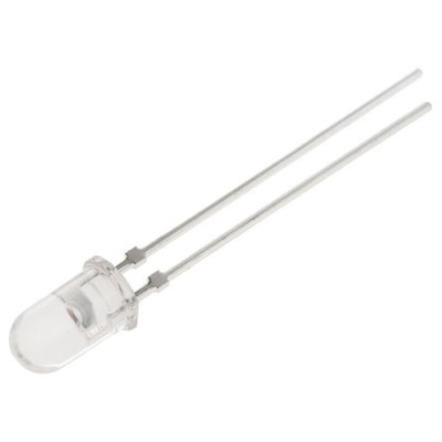 Broadcom2.6 V Red LED 5mm Through Hole, HLMP-C215