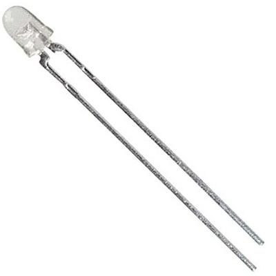 Lite-On2.4 V Red LED 3mm Through Hole, LTL42NKRKNN
