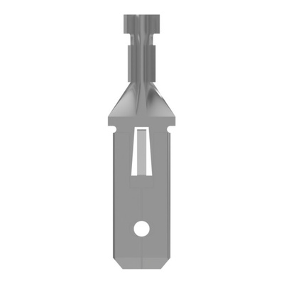 TE Connectivity, FASTIN-FASTON .250 Uninsulated Spade Connector, 6.35 x 0.81mm Tab Size, 0.5mm² to 1mm²