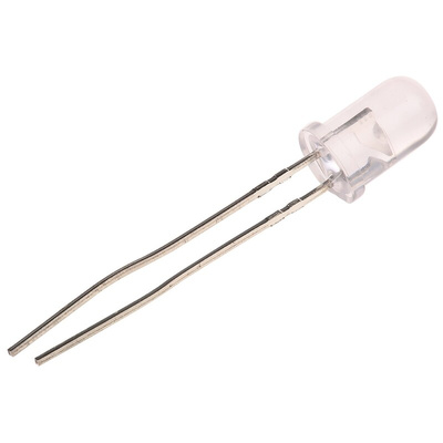 Broadcom2.1 V Red LED 5mm Through Hole, HLMP-EG3A-WX0DV