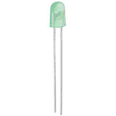 Kingbright4 V Green LED 5mm Through Hole, L-5603ZGDL/SD-G