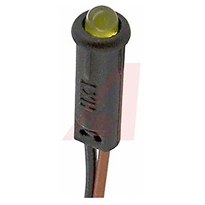 Lumex2.6 V Yellow LED 3mm Through Hole, SSI-LXH312YD-150