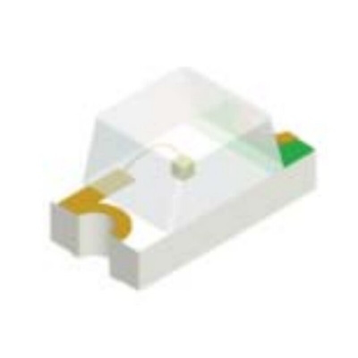 Dialight2 V Yellow-Green LED 2012 (0805) SMD, 598-8160-107F