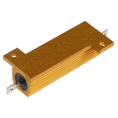 Arcol HS50 Series Aluminium Housed Axial Wire Wound Panel Mount Resistor, 47Ω ±5% 50W