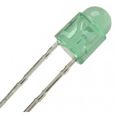 ROHM2.2 V Green LED SLI-343 Through Hole, SLI-343P8G3F