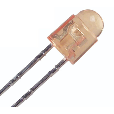 ROHM2.2 V Orange LED SLI-343 Through Hole, SLI-343D8U3F