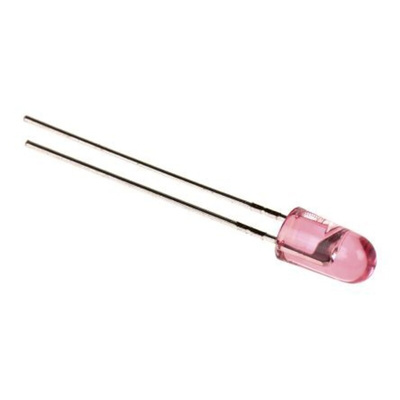 Broadcom2.4 V Red LED Through Hole, HLMP-LG71-XZ0DD