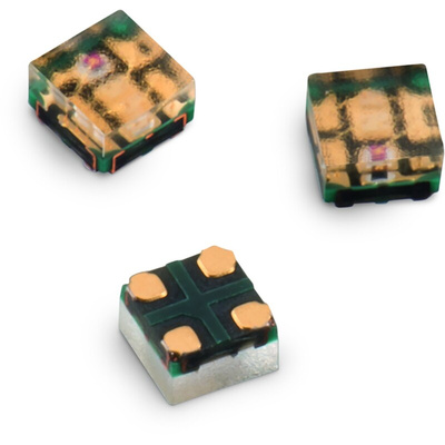 Wurth Elektronik2.4 V, 3.1 V, 3.3 V RGB LED 1010 (0404) SMD, WL-SFCC 150044M155260