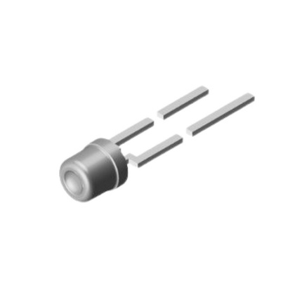 Vishay Yellow LED 3 mm Through Hole, TLVY4200
