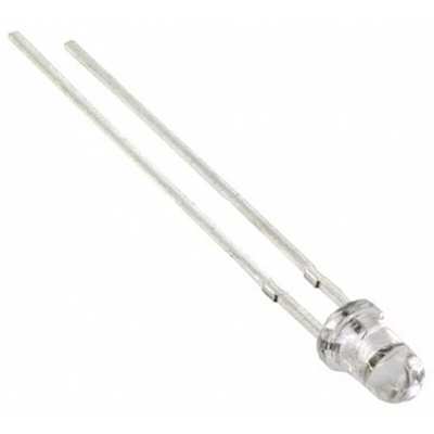 VAOL-3EUV0Y4 VCC, VAOL Series UV LED, 405nm 15 °, 2-Pin Through Hole package