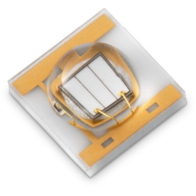 15335337AA350 Wurth Elektronik, WL-SUMW Series UV LED, 365nm 700mW 130 °, 2-Pin Surface Mount package