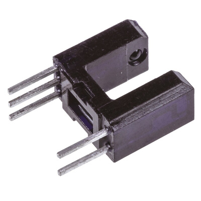 OPB625 Optek, Through Hole Slotted Optical Switch, Buffer, Open-Collector with 10K Pull-Up Resistor Output