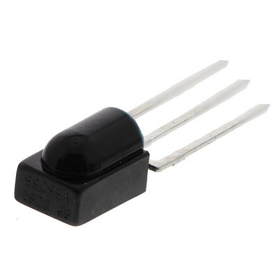 Vishay TSOP38238, 38kHz IR Receiver, 950nm, 45m Range, 2.5 V - 5.5V, Through Hole, 5 x 4.8 x 6.95mm