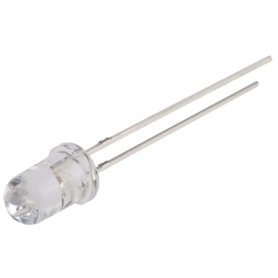 UV5TZ-390-15 Bivar, UV LED, 390nm 40mW 15 °, 2-Pin Through Hole package
