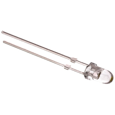 UV5TZ-400-30 Bivar, UV LED, 400nm 40mW 30 °, 2-Pin Through Hole package