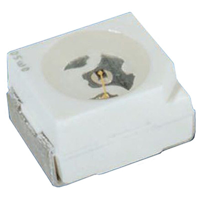 VLMU3100-GS08 Vishay, UV LED, 410 nm 6.8mW ±60 °, 2-Pin Surface Mount package