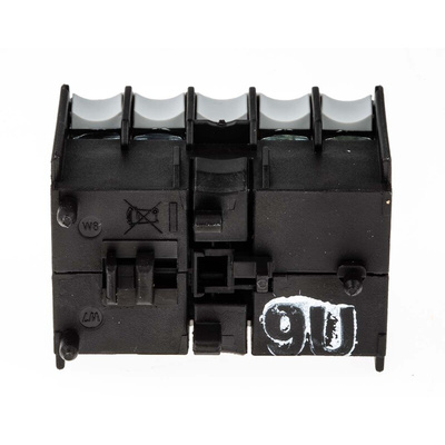 Eaton Auxiliary Contact, 4 Contact, 2NC + 2NO, Front Mount