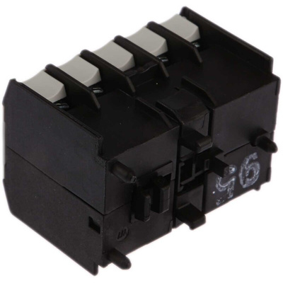 Eaton Auxiliary Contact, 4 Contact, 2NC + 2NO, Front Mount