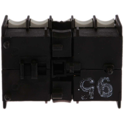 Eaton Auxiliary Contact, 4 Contact, 2NC + 2NO, Front Mount