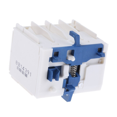 Schneider Electric Auxiliary Contact, 2 Contact, 2NO, Front Mount