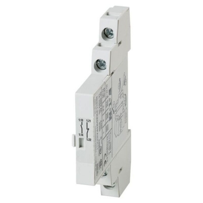Eaton Auxiliary Contact, 2 Contact, 1NC + 1NO, Side Mount