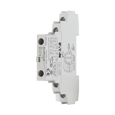 Eaton Auxiliary Contact, 3 Contact, NC + 2NO, Side Mount