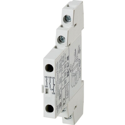 Eaton Auxiliary Contact, 3 Contact, NC + 2NO, Side Mount