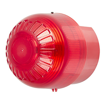 Moflash IS-SB Series Red Sounder Beacon, 24 V dc, IP66, Wall Mount, 105dB at 1 Metre