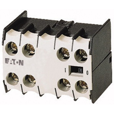 Eaton Auxiliary Contact, 4 Contact, 4NO, Front Mount