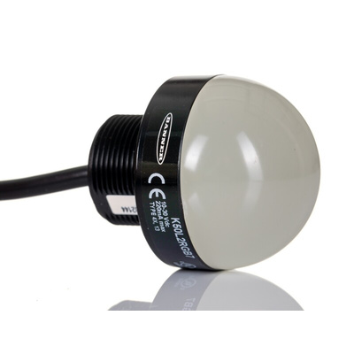 Banner K50 Series Blue, Green, Red Beacon, 10 → 30 V dc, IP66, IP67, IP69K, Base Mount