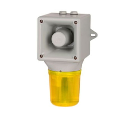 e2s AB105STR Series Sounder Beacon, 230 V, IP65, Wall Mount, 113dB at 1 Metre