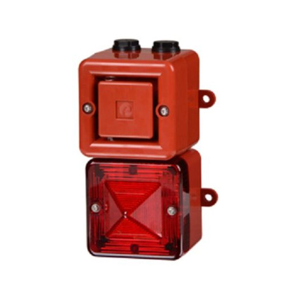 e2s AL100X Series Amber Horn Beacon, 24 V, IP66, Wall Mount, 110dB at 1 Metre