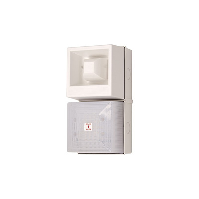 Clifford & Snell YL40 Series Opal Sounder Beacon, 115 V ac, IP65, Base-mounted, 108dB at 1 Metre