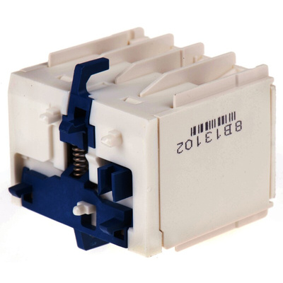 Schneider Electric Auxiliary Contact, 4 Contact, 4NC, Front Mount