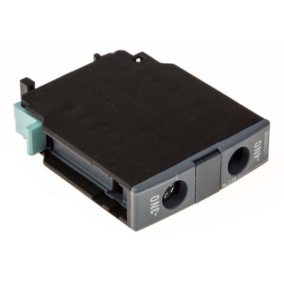 Siemens Auxiliary Contact, 1 Contact, 1NO, Snap-On, Sirius Classic