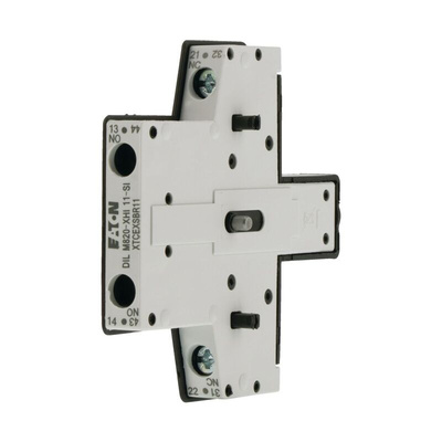 Eaton Auxiliary Contact, 2 Contact, 1NC + 1NO, Side Mount