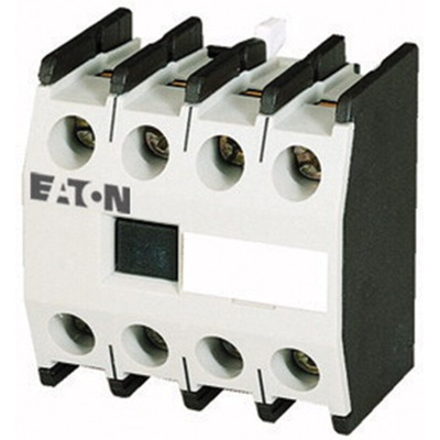 Eaton Auxiliary Contact, 4 Contact, 1NO + 3NC, Front Mount