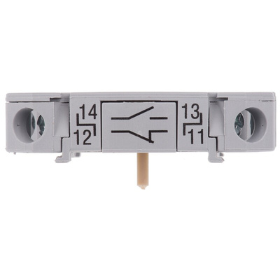 Siemens Auxiliary Contact, 2 Contact, 1NC + 1NO, Floor Mount