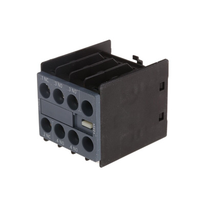 Siemens Auxiliary Contact, 3 Contact, 1NC + 2NO, Snap-On, Sirius Innovation