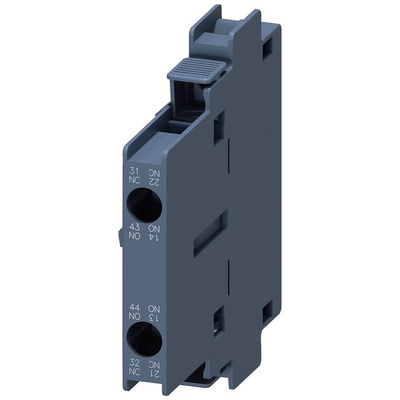 Siemens Auxiliary Switch Block, Sirius Classic